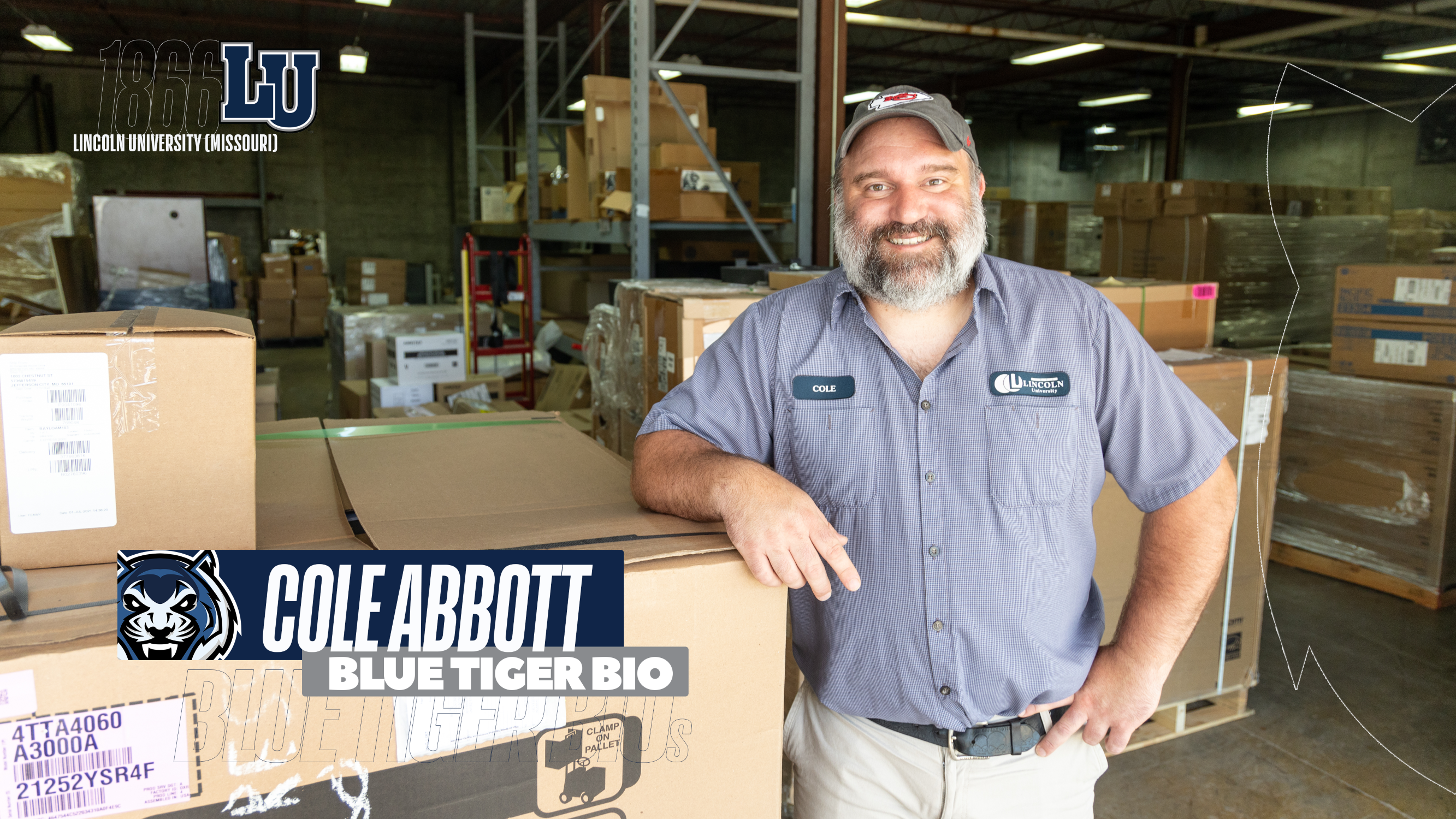 Warehouse Supervisor Cole Abbott. Photo: Keena Lynch.