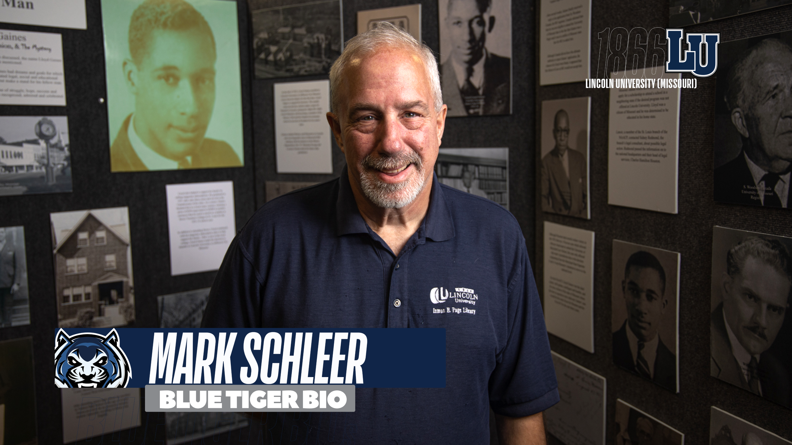 Lincoln University Archivist Mark Schleer. Photo by: Keena Lynch.