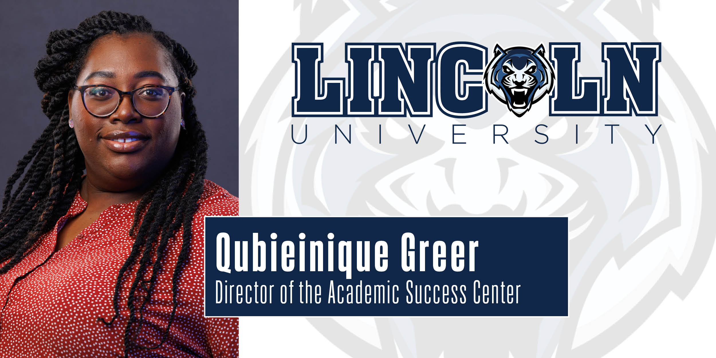 Qubieinique Greer, Director of Academic Success Center