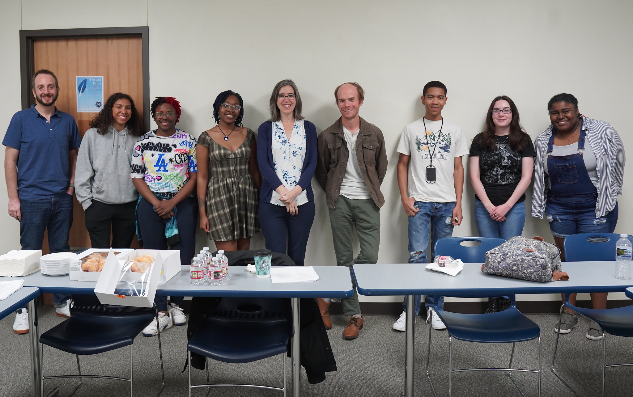 Lincoln University welcomed renowned poets Chelsea Rathburn and James Davis May for a captivating event on poetry. The Workshops & Conversation event was a two-part affair that included the poets sharing their favorite pieces, discussing literary elements, and delving into the art of revision.