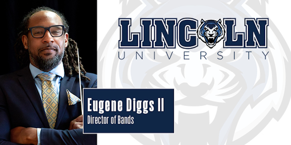 LU welcomes Eugene Diggs II as the new director of bands on June 1.