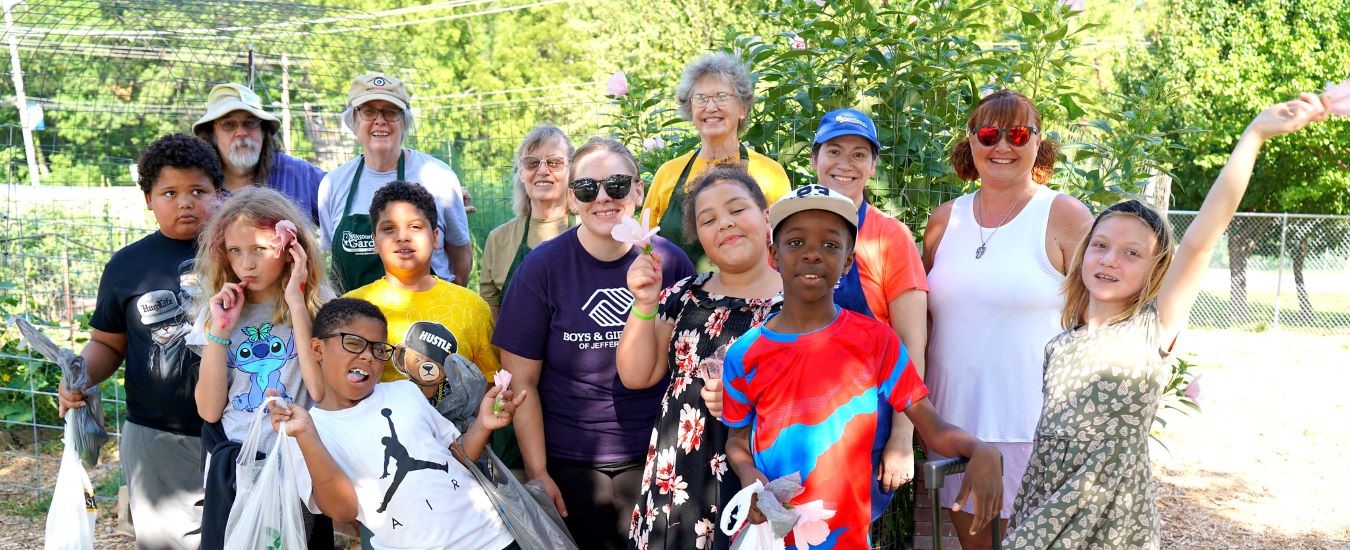 depiction of One of the most prominent community service opportunities at Lincoln University is the Garden ‘n Grow program, offered to 4th-grade students of the Boys & Girls Club during the summer.