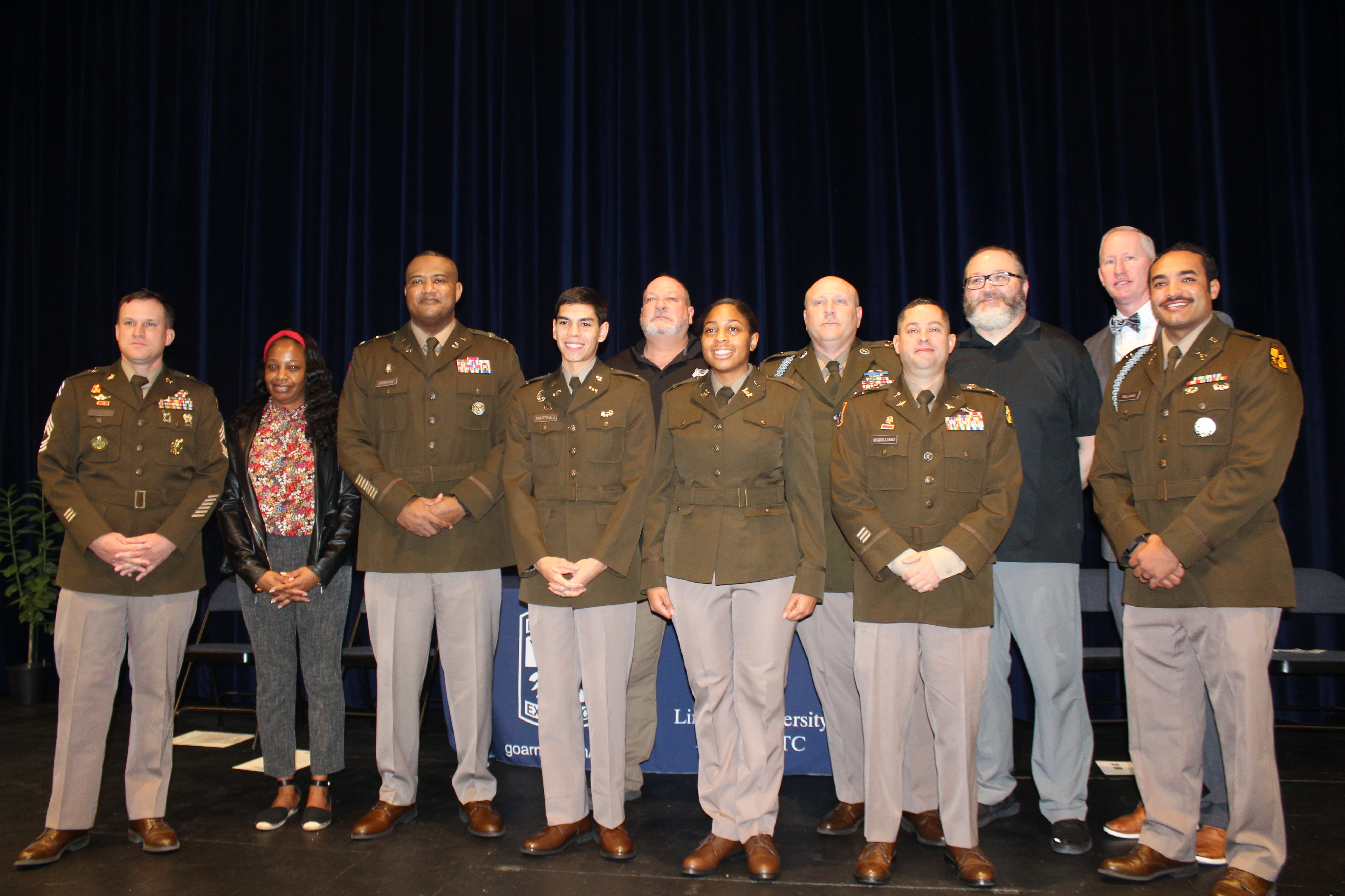 Lincoln University's Newly Commissioned Cadets