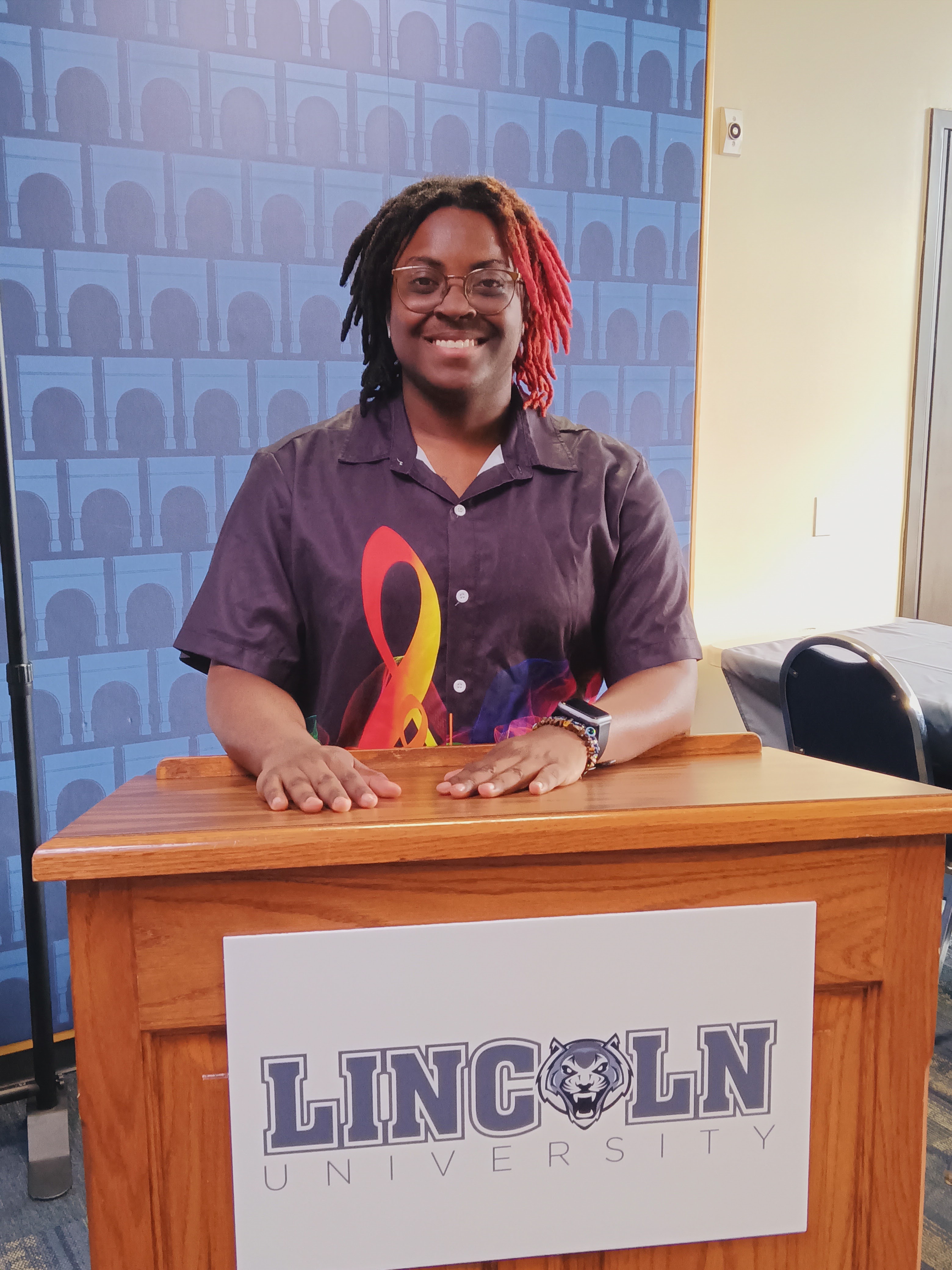 Lincoln University senior Ari Starks