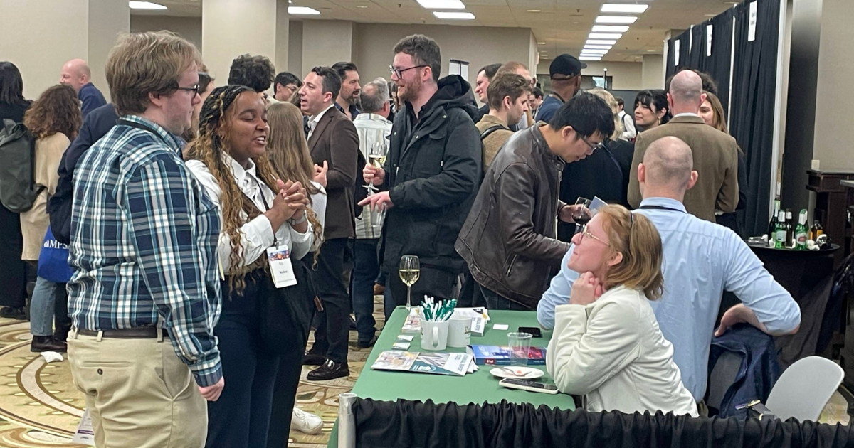 Walker and Black engage at the conference