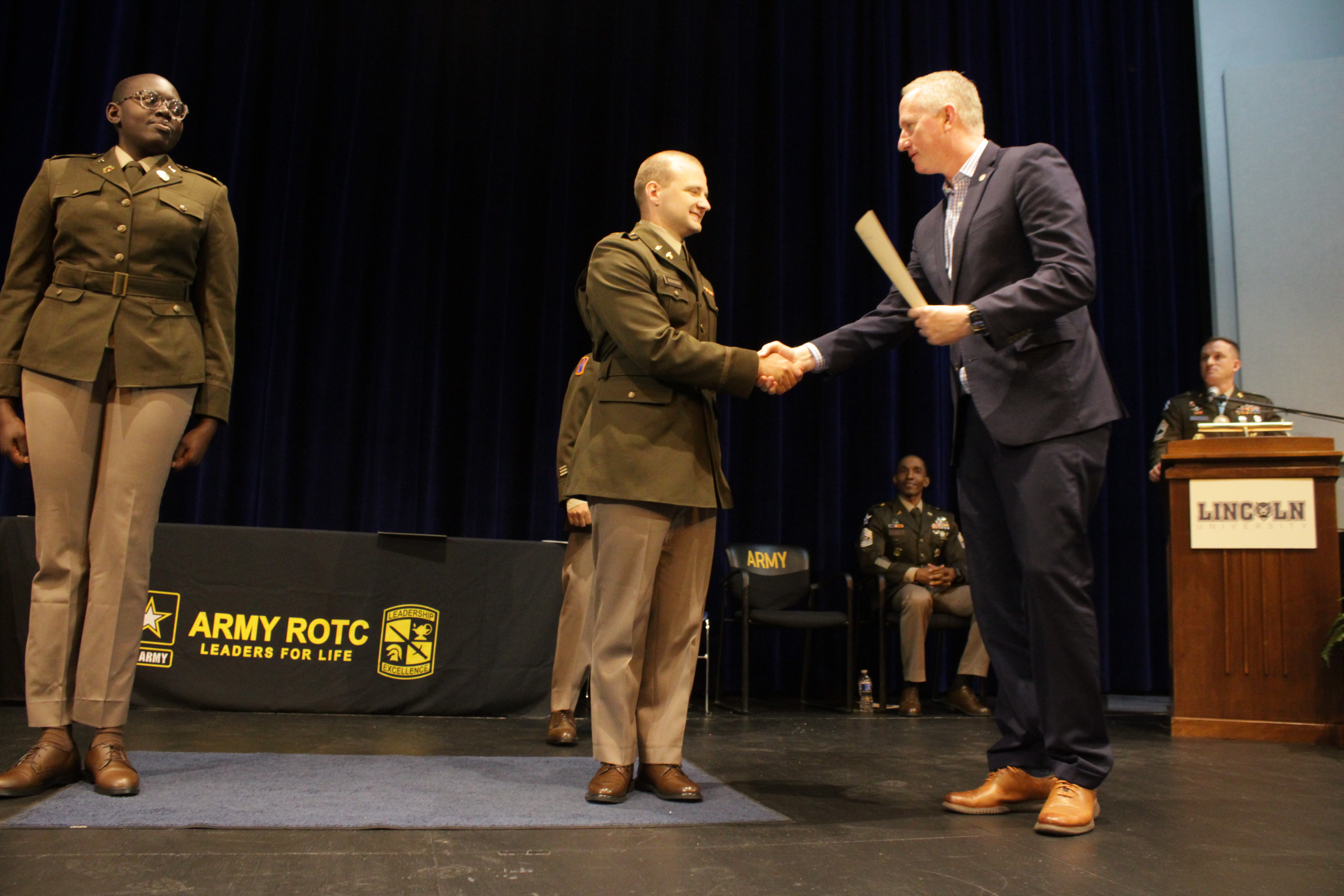 Brendan Berhorst and Dr. Moseley