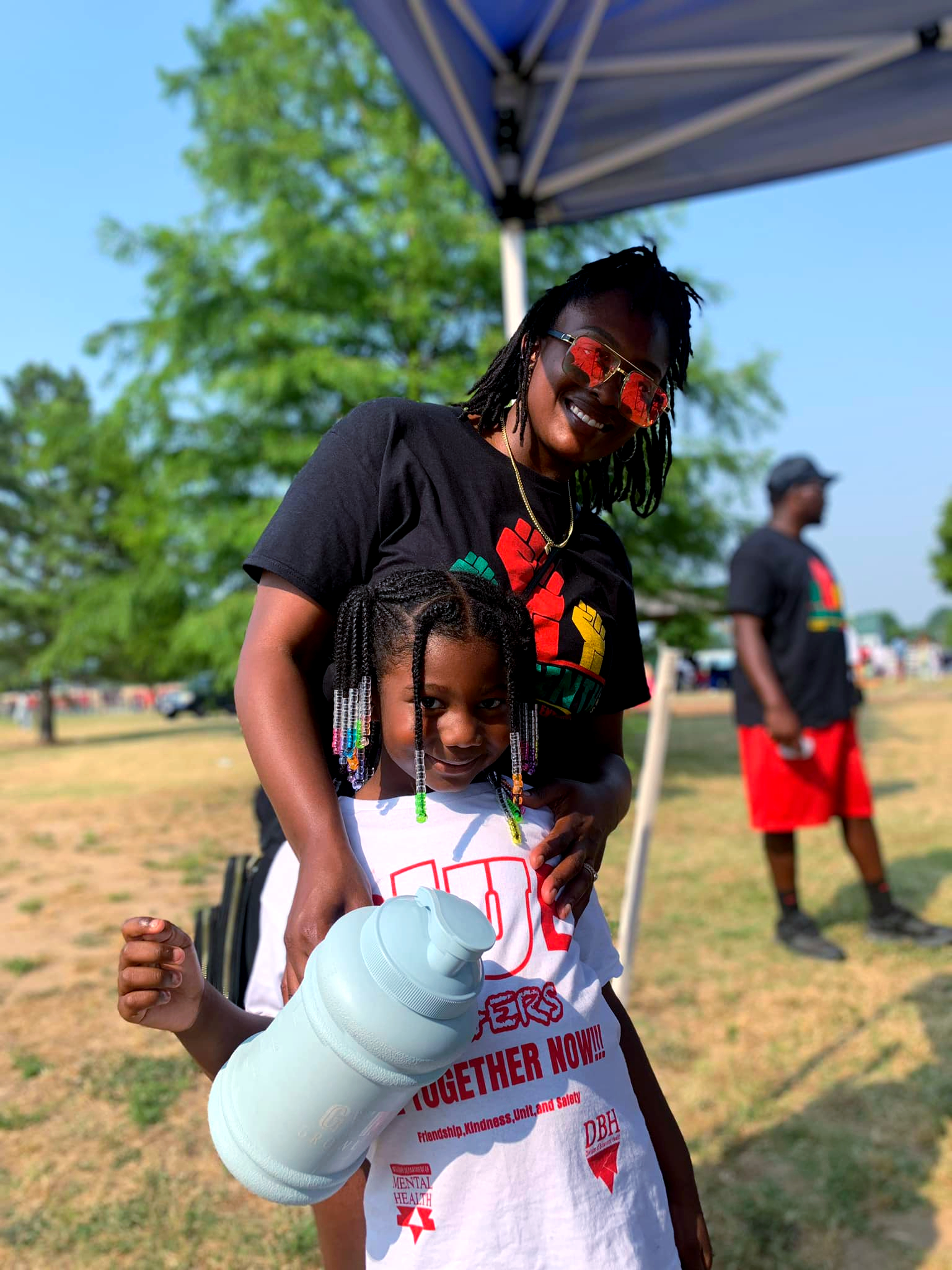  A young attendee enjoys the 2024 Sikeston Juneteenth Festival with family and friends during a day full of fun, learning and community spirit.