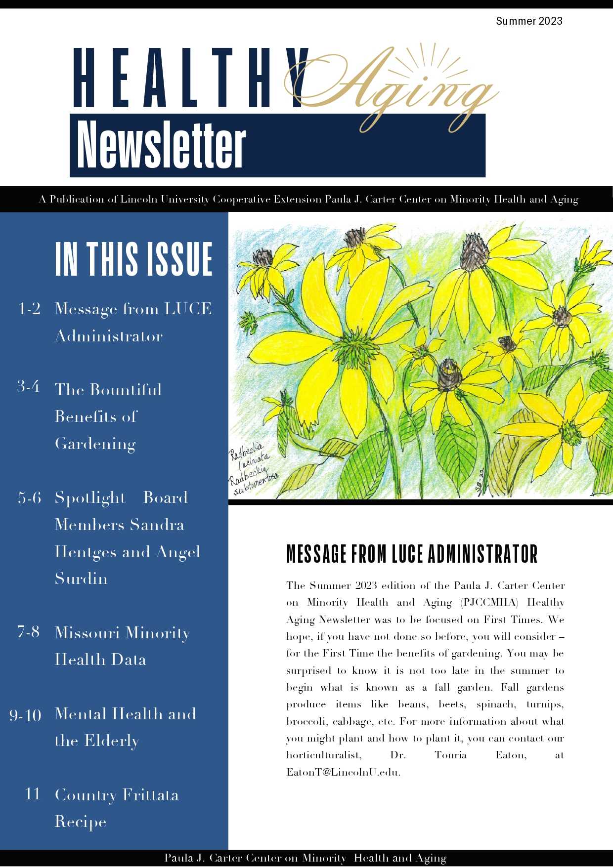 Healthy Aging Summer Edition 2023