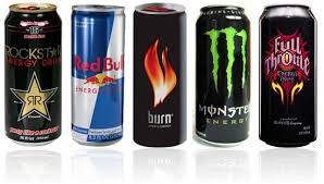 different types of energy drinks