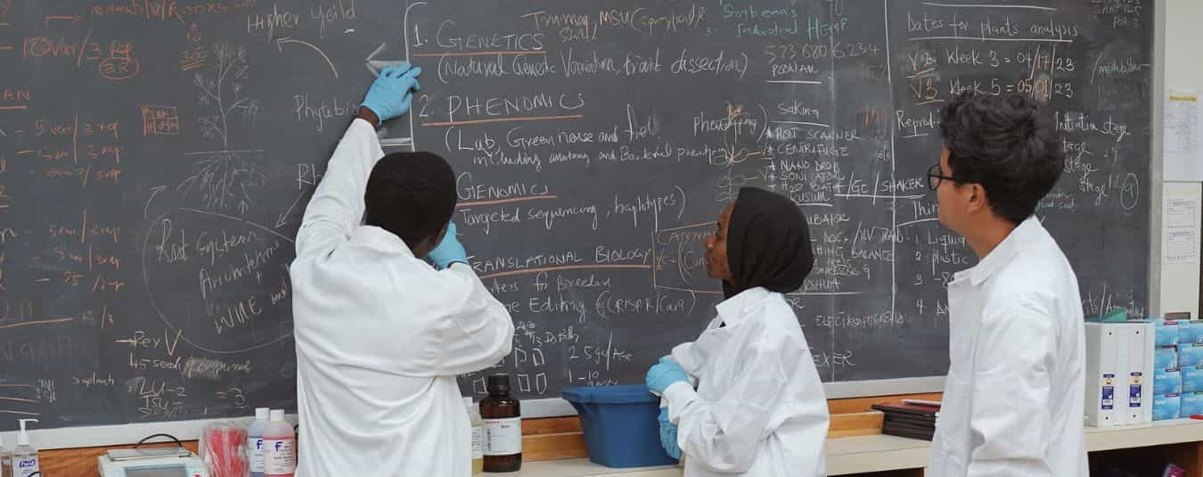 Agriculture Students in Classroom