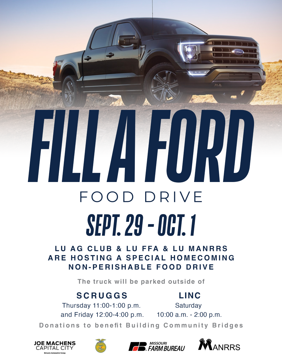 Fill a Ford Food Drive