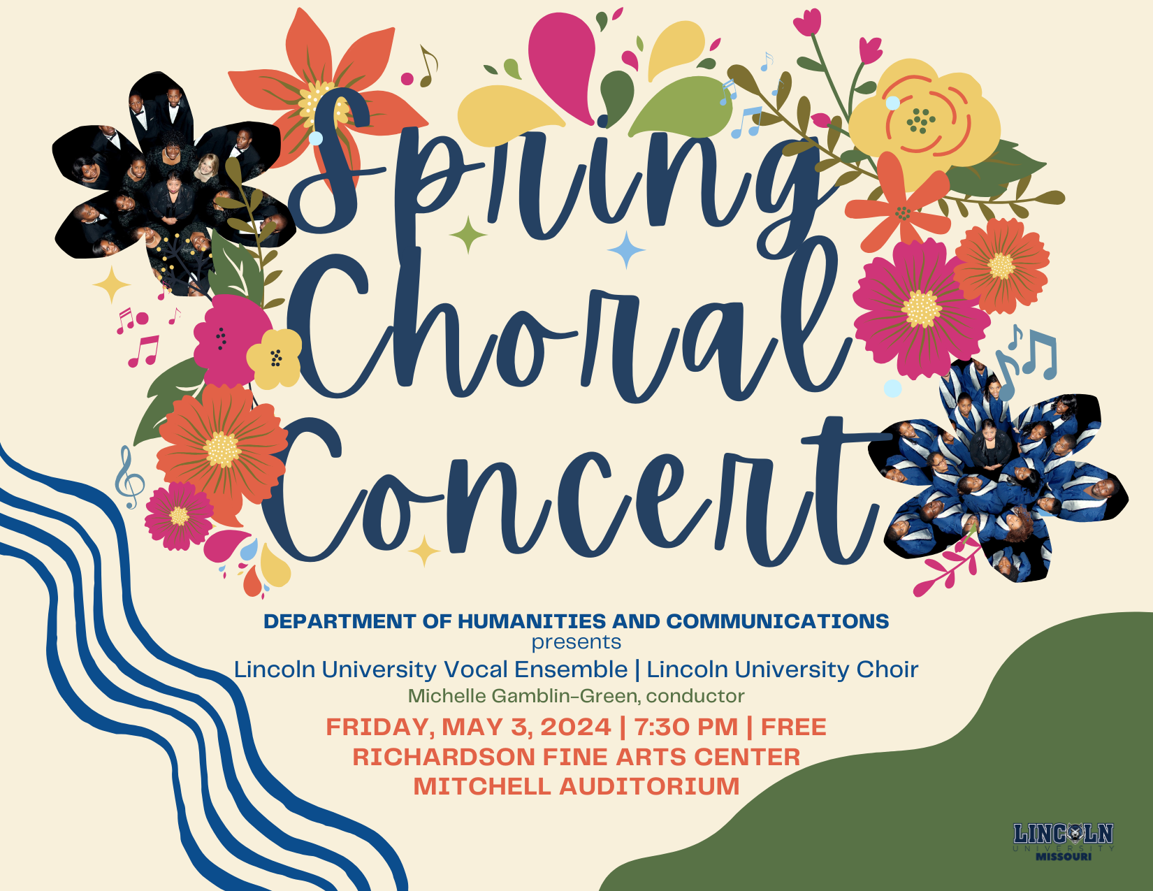 Spring Choral Concert flyer
