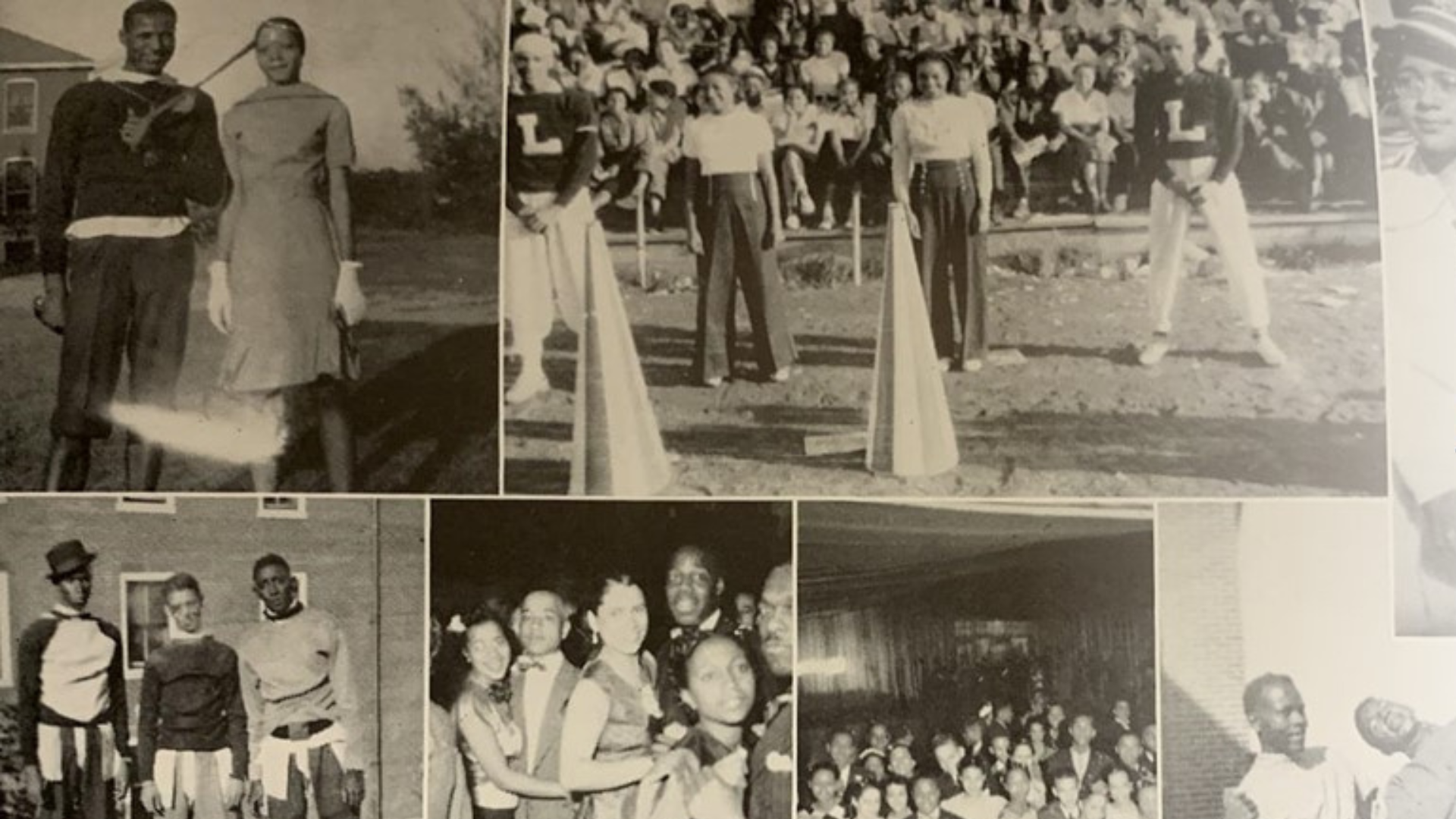 Collage of historical photos of Lincoln University of Missouri