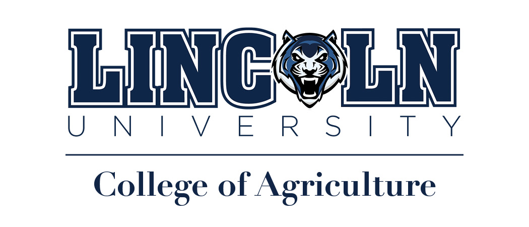 Lincoln University College of Agriculture logo in navy blue
