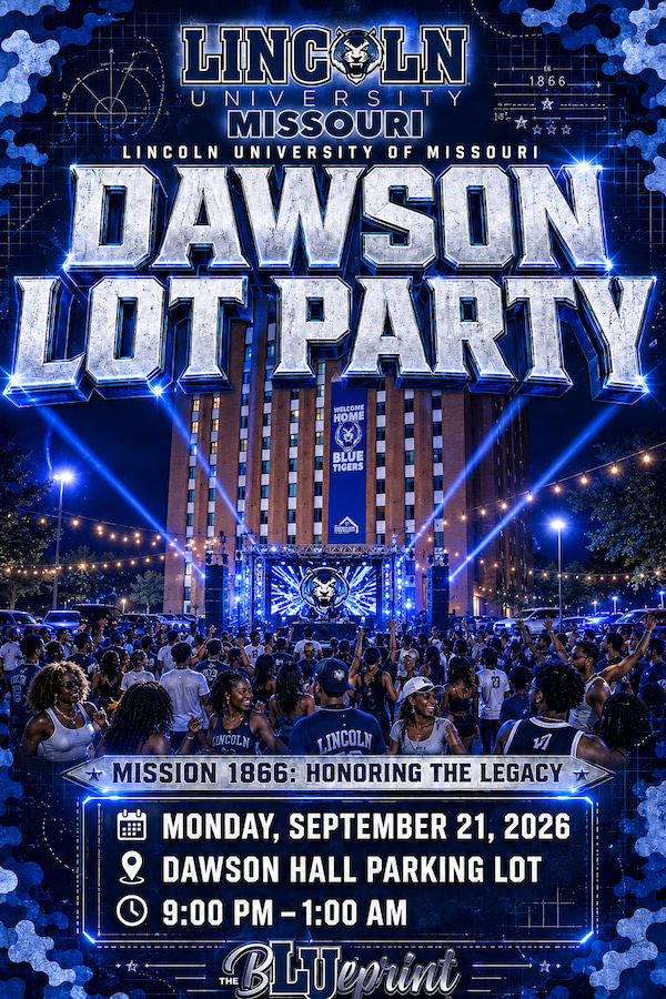 Lincoln University Dawson Lot Party, Sept. 21, 9 p.m.–1 a.m., Dawson Hall parking lot.