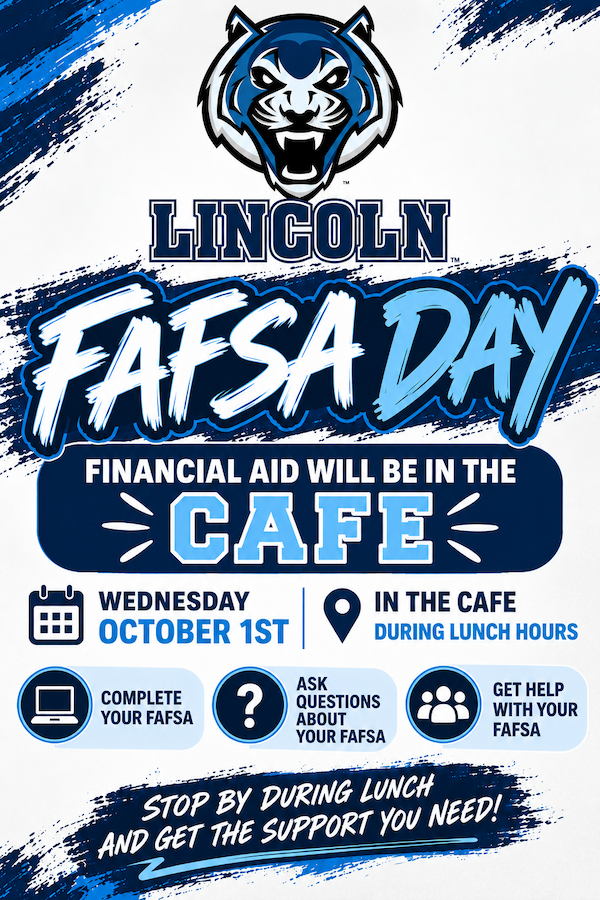 FAFSA Day flyer. All content listed below.