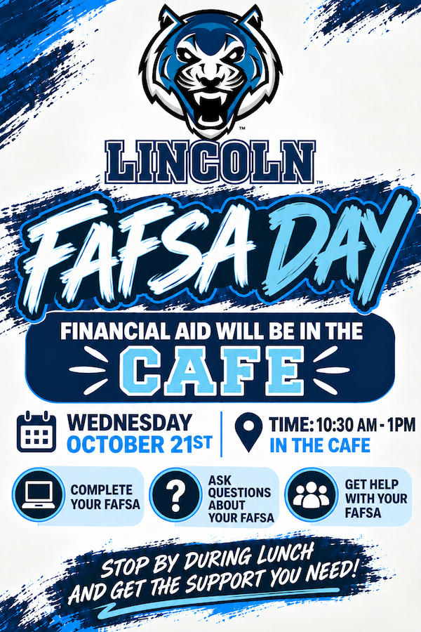 FAFSA Day flyer. All content listed below.