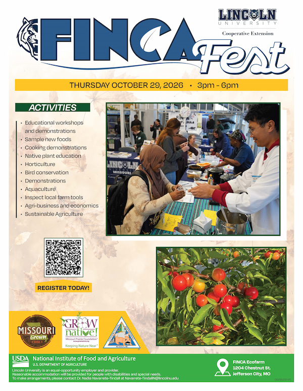 Finca Fest event flyer. Full details listed below.