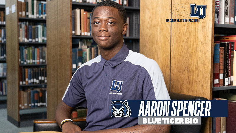 Senior and journalism major Aaron Spencer. Photo by: Keena Lynch.