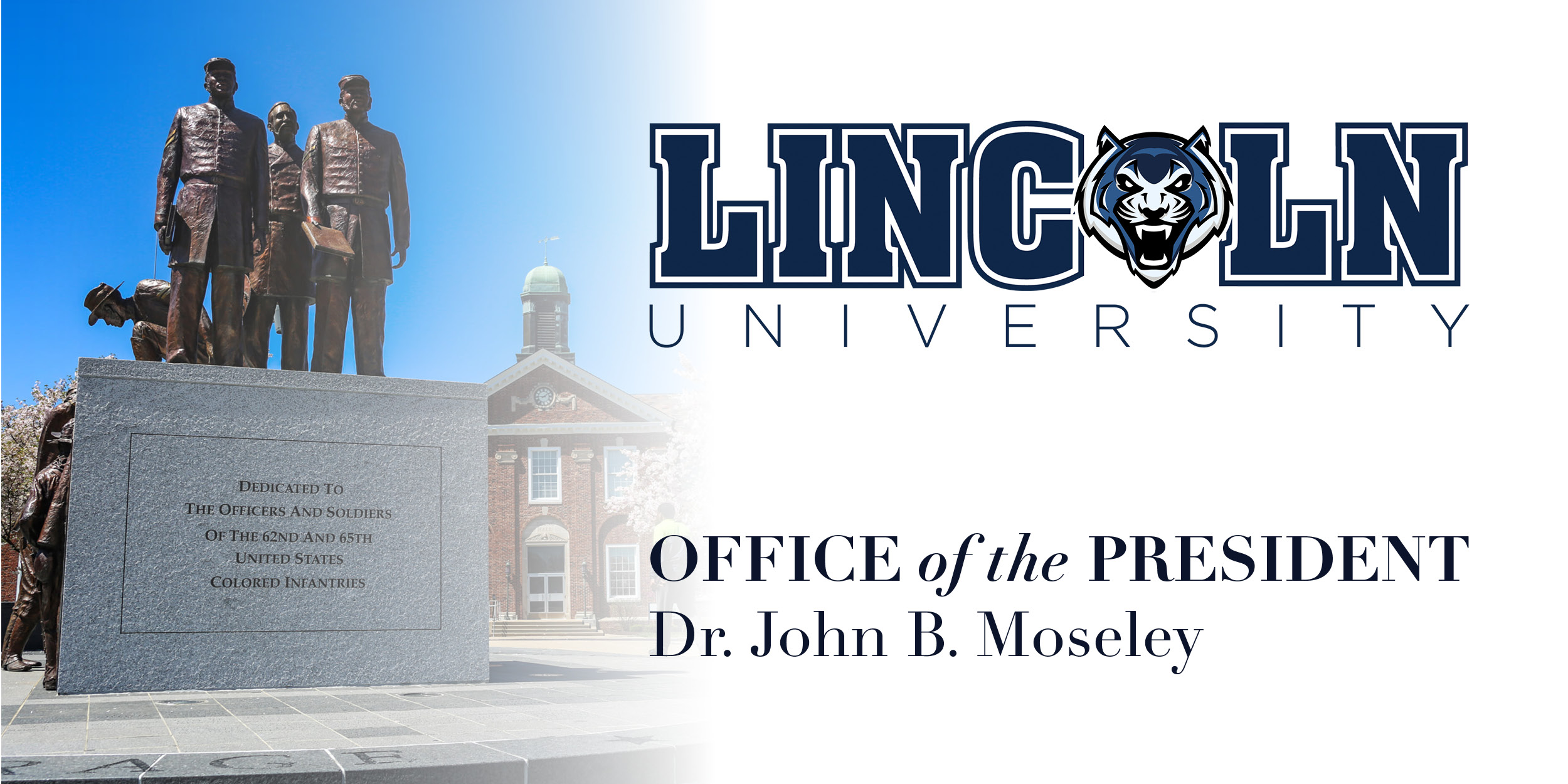 A message from Lincoln University of Missouri's President John Moseley.