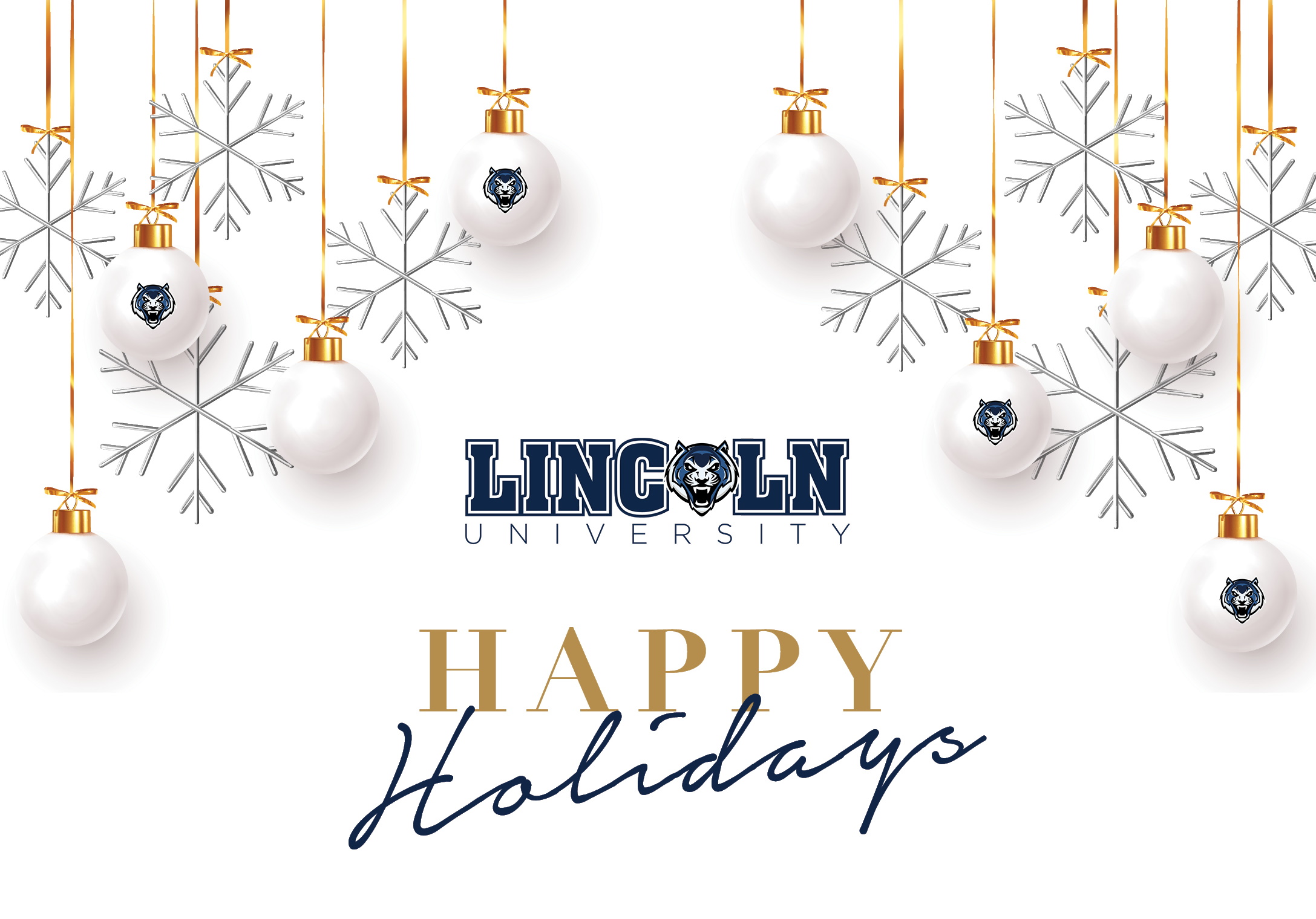 A holiday message from Lincoln University of Missouri