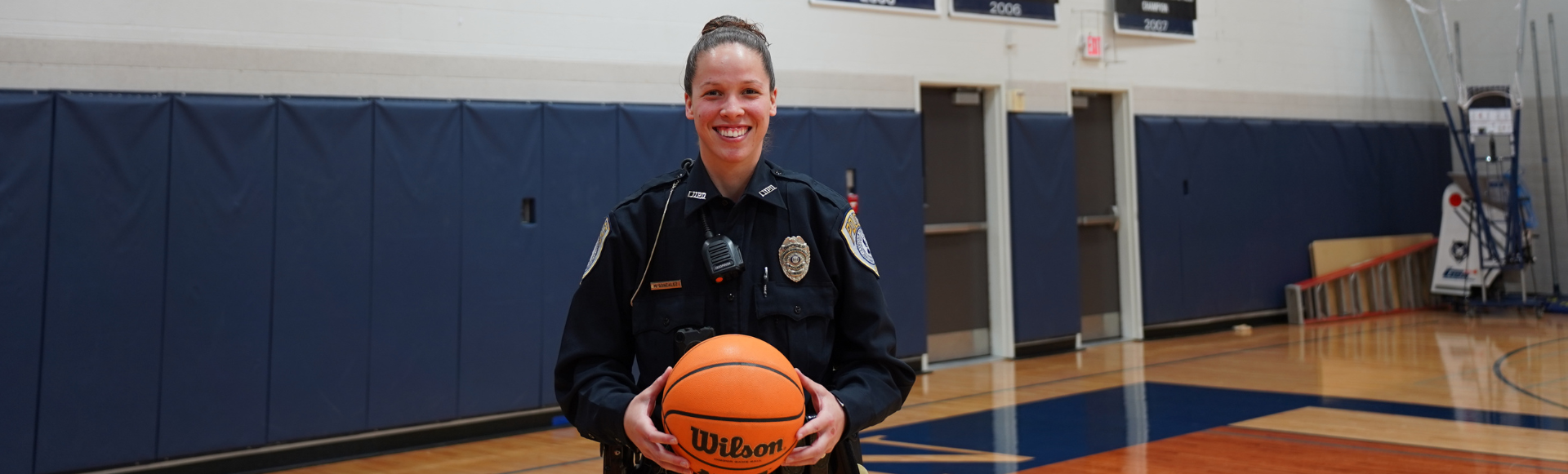 Mercy Marie Gonzalez, Lincoln University of Missouri senior, member of the Blue Tiger Women’s Basketball team, and one of the newest members of the Lincoln University Police Department (LUPD) — the word “team” means a lot.