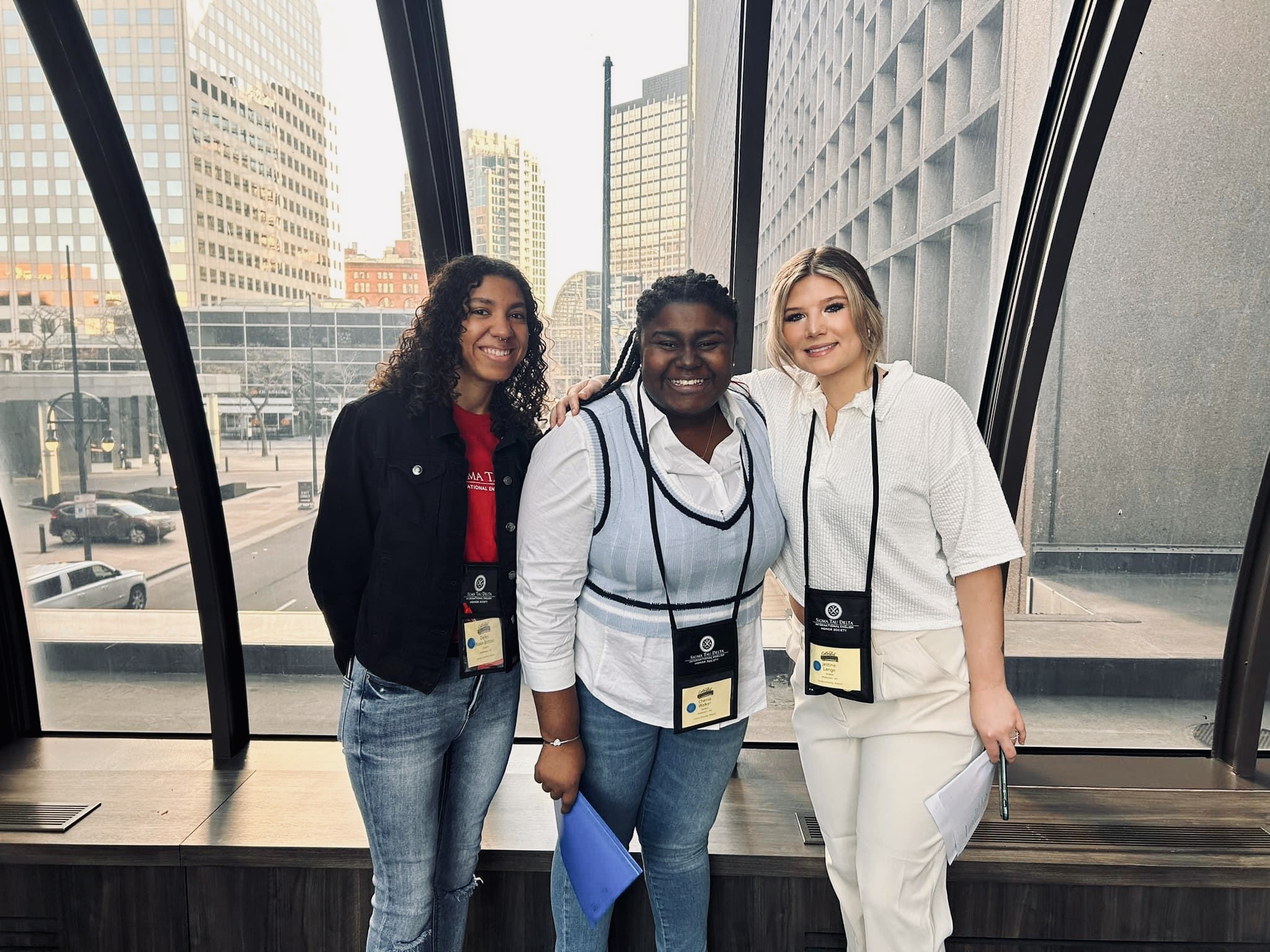 Lincoln University (LU) creative writing students traveled to Denver, Colorado, this spring to participate in the Sigma Tau Delta International English Honors Society annual convention.