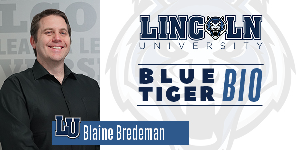 Blaine Bredeman, Lincoln University registrar, spearheads modernization of record-keeping, digitizing systems for efficiency and accessibility, benefiting students and the university's progress.