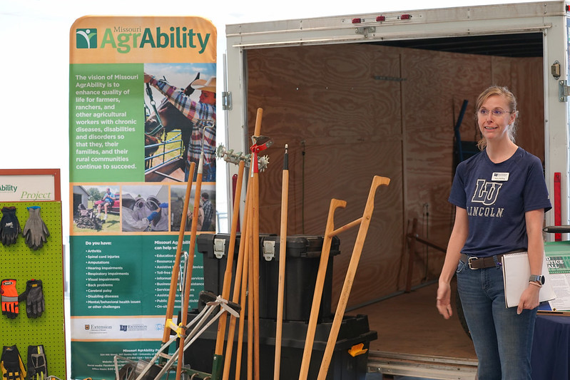 LU Innovative Small Farm Outreach Program Worker Mary Bolling speaks