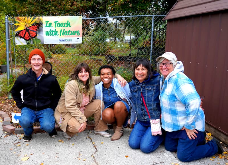 The Specialty Crops Program takes a group photo
