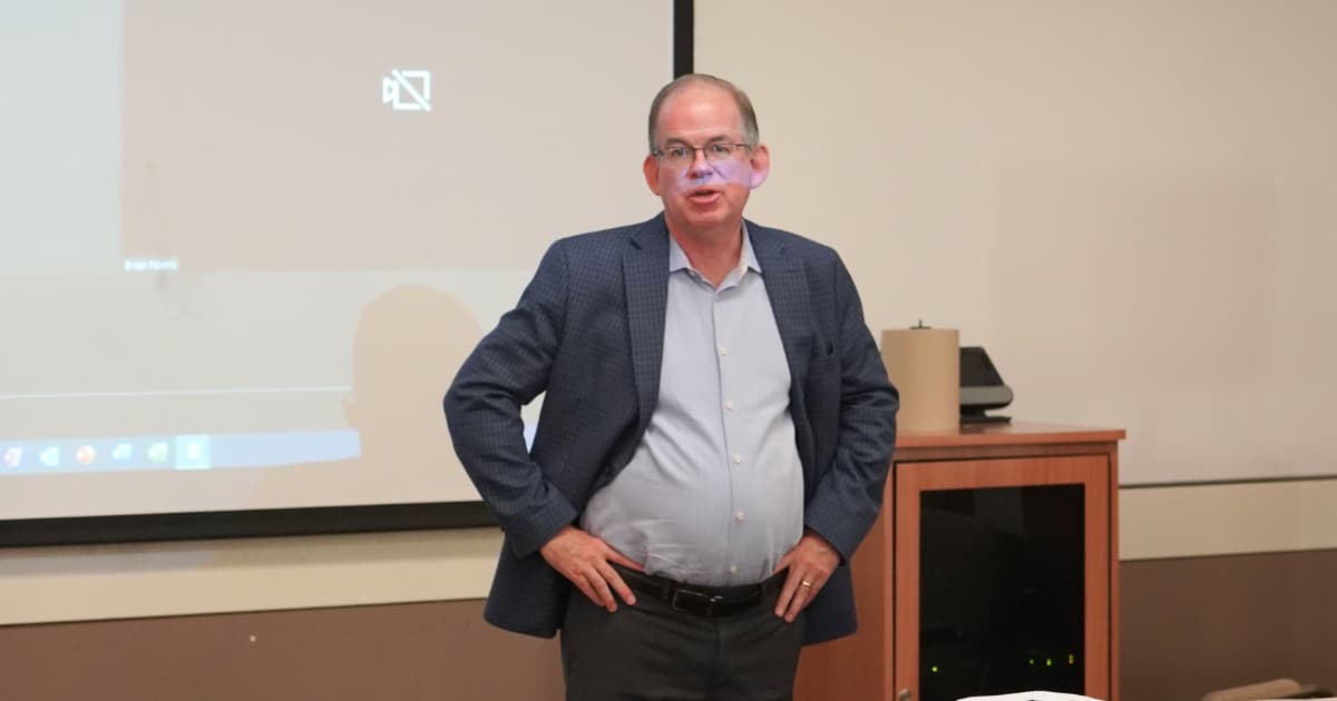 U.S. Ambassador to Malawi David Young discusses foreign service, diplomacy, and leadership with students and guests at Lincoln University of Missouri.