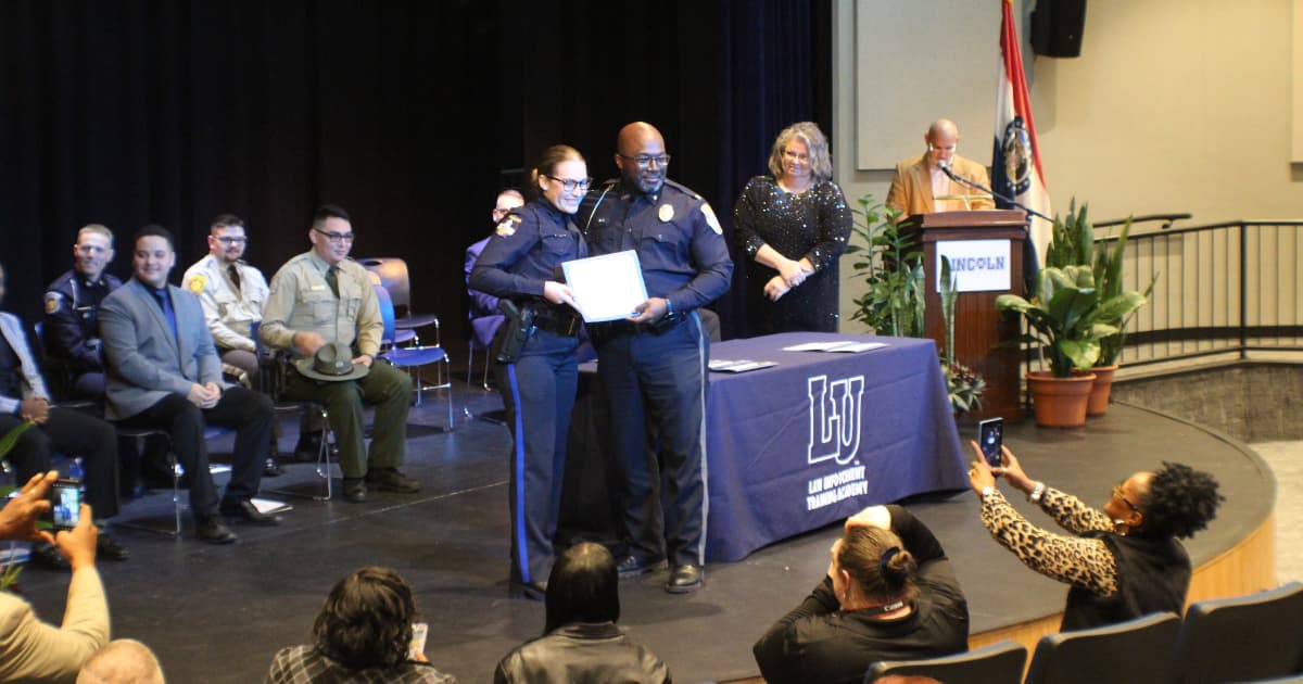 LULETA graduate receives her diploma