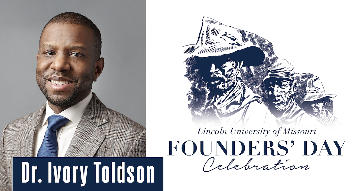 Dr. Ivory Toldson will be the keynote speaker for Lincoln University’s 2024 Founders’ Day celebration on February 8.