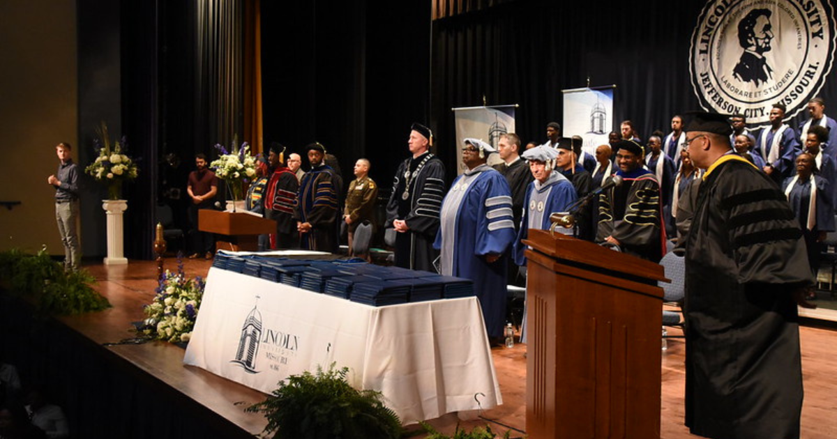 Lincoln University awarded associate, bachelor’s, master’s and specialist degrees on Saturday, May 11, 2024.
